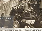 Гуго Эберлейн, Лев Троцкий и Фриц Платтен. Москва, март 1919